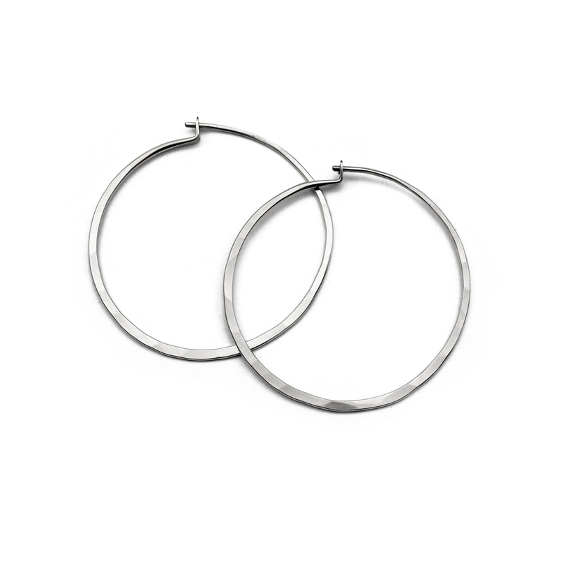 Carolyn Keys Handmade Jewelry - Simple Hoop