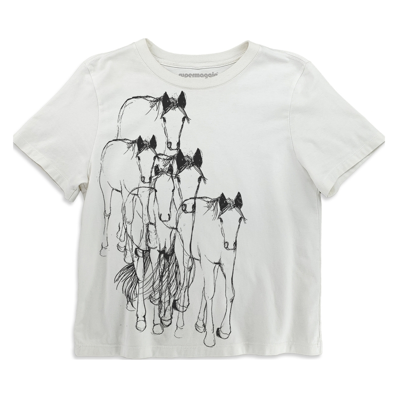 Horses Heavyweight Tee