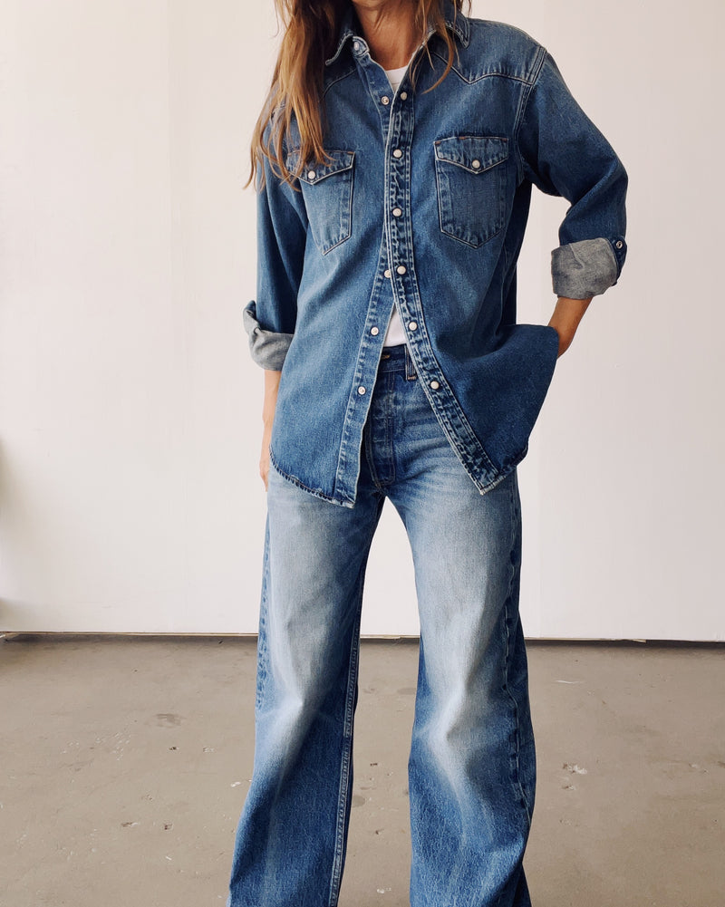 Hey Gang Western Shirt in Van Zandt Wash