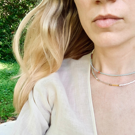 Alice Rise Aquamarine Necklace