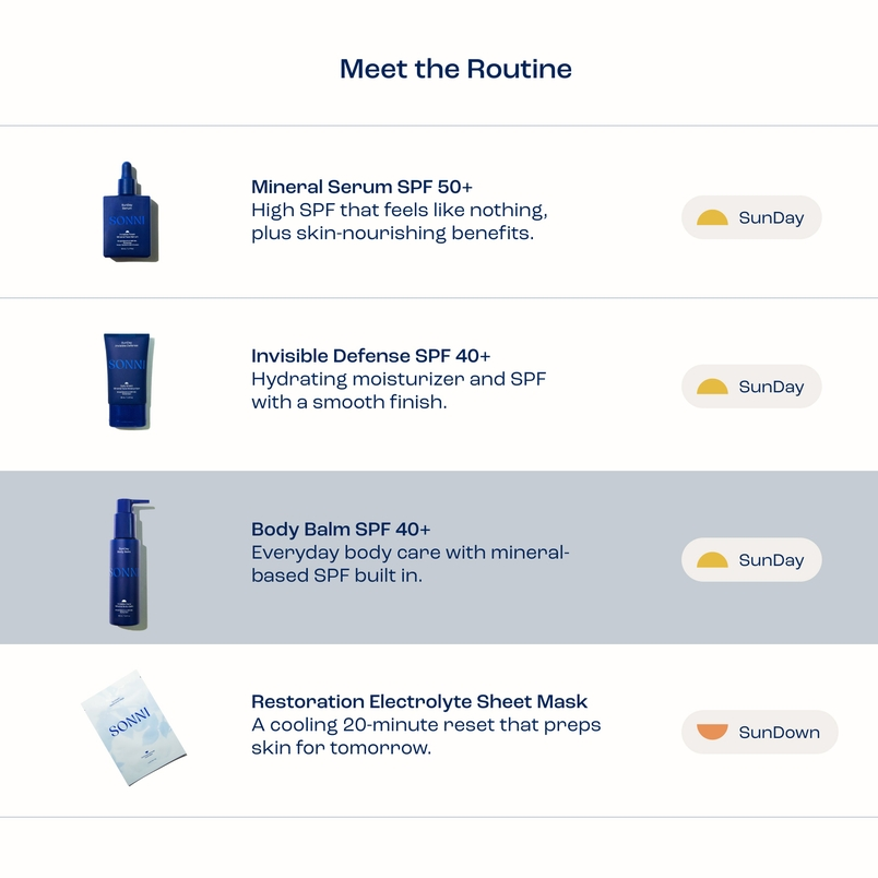 Sonni Sunday Body Balm - SPF 40+