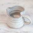 Handmade Heart-Shaped Tea & Espresso Mug - Cream
