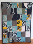 Les Belles Vagabondes Kantha Quilt Marine Navy