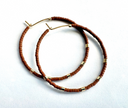 Minimalist Bold Bar hoops