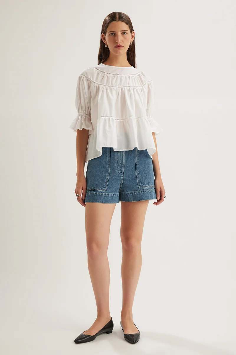 Sol Top in White