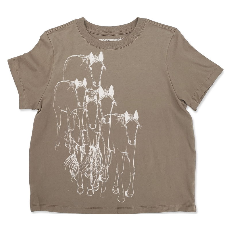 Horses Heavyweight Tee