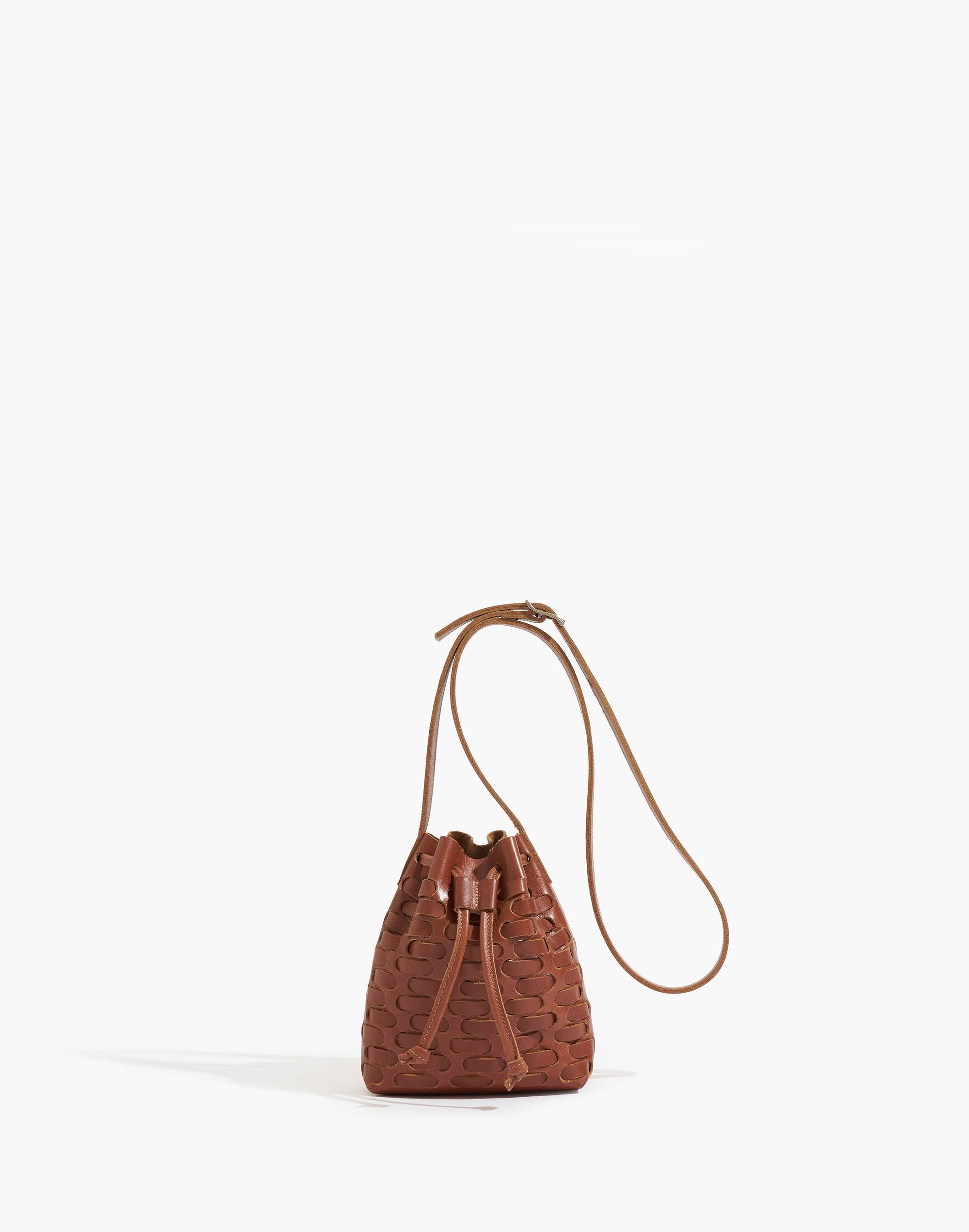 Woven Bucket Bag