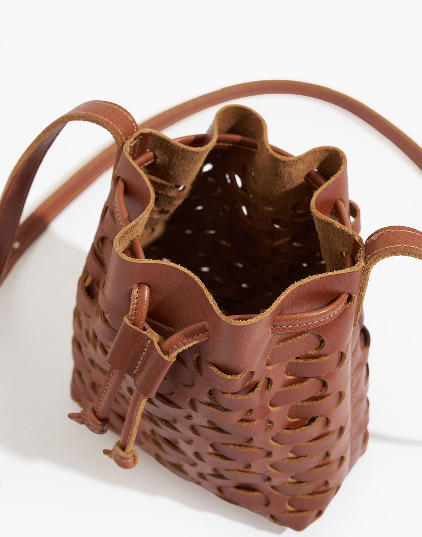 Woven Bucket Bag