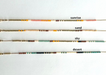 Minimalist Japanese Seed Bead Bracelet