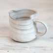 Handmade Heart-Shaped Tea & Espresso Mug - Cream