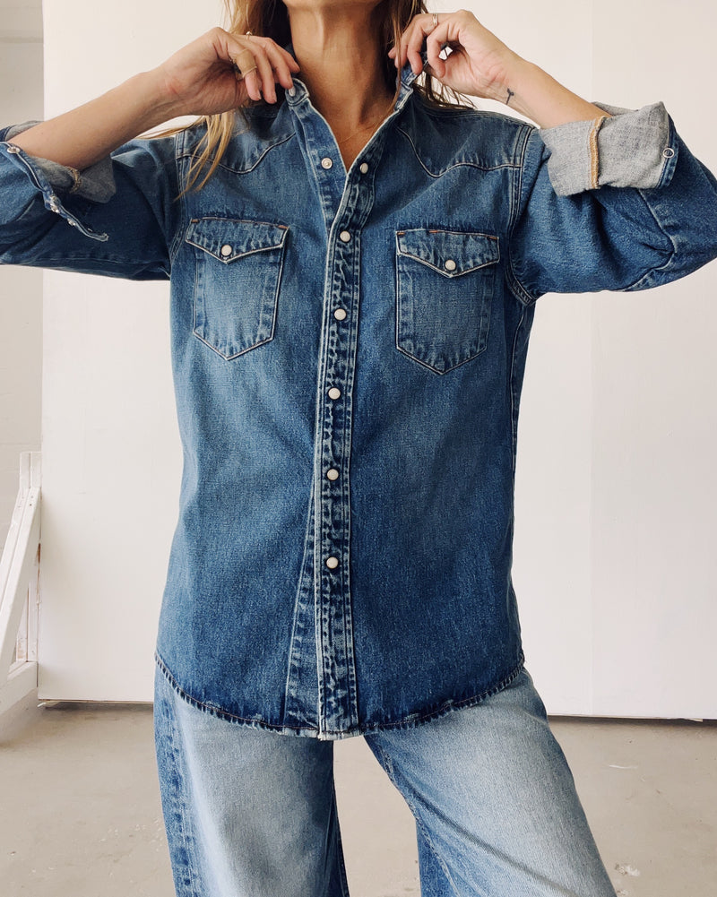 Hey Gang Western Shirt in Van Zandt Wash