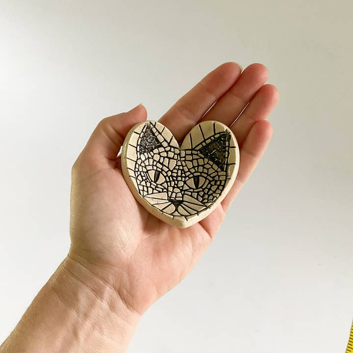 Handmade Clay Trinket Dish