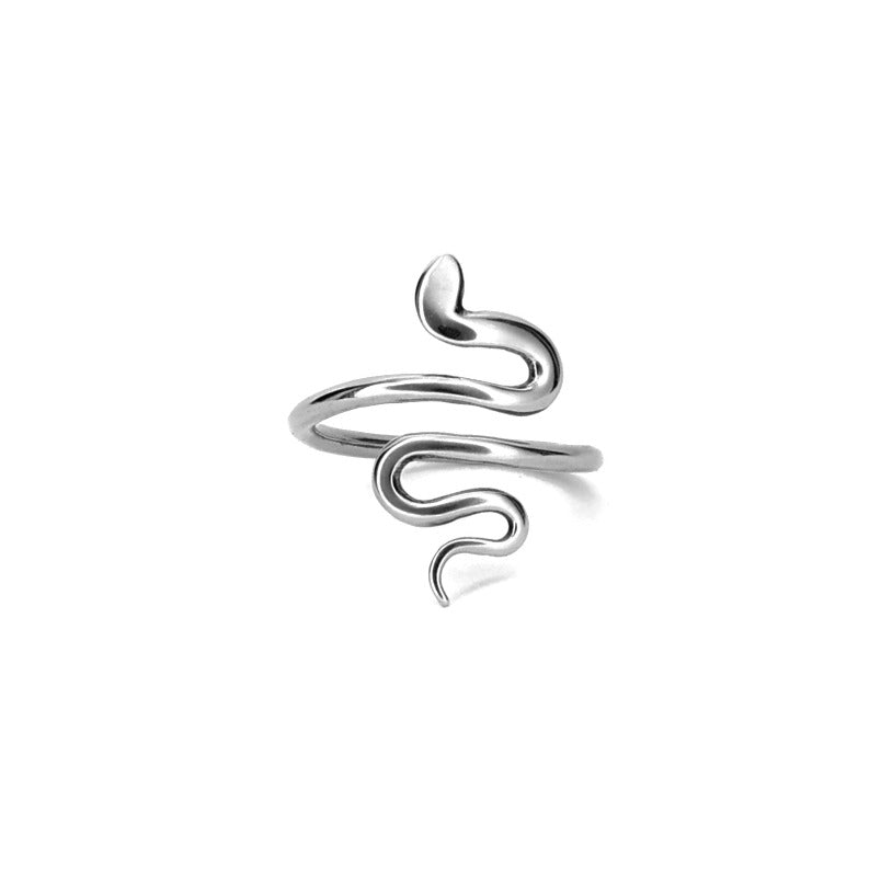 Carolyn Keys Handmade Jewelry - Viper Ring in Sterling Silver