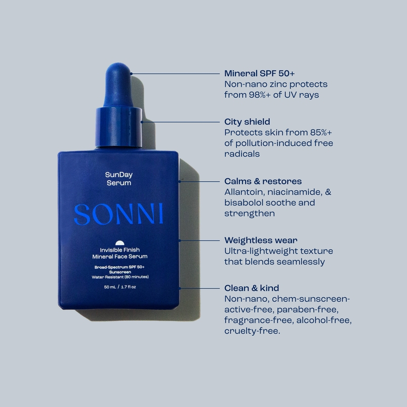 Sonni Sunday Mineral Serum - SPF 50+