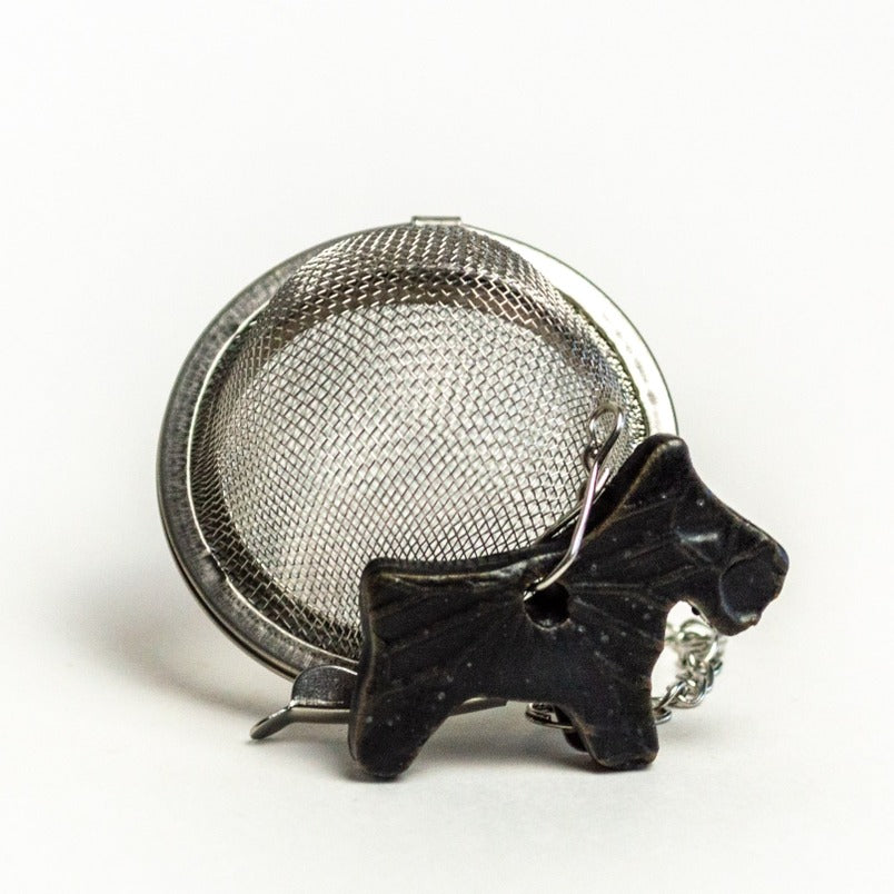 White Squirrel Clayworks Handmade Ceramic Charm Tea Infuser