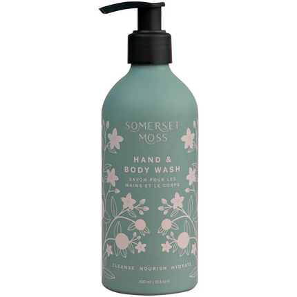 Somerset Moss Hand & Body Wash - Cleanse+Hydrate+Nourish
