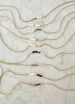 Minimalist Japanese Seed Bead Necklace