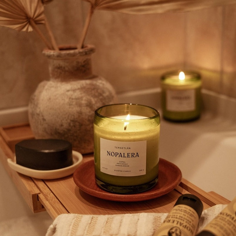 Nopalera Tepoztlán Candle