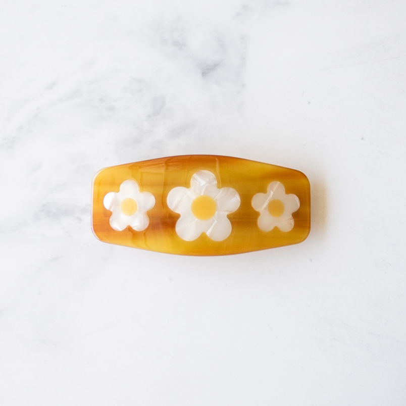 Flower Barrettes - Plant Based & Biodegradable