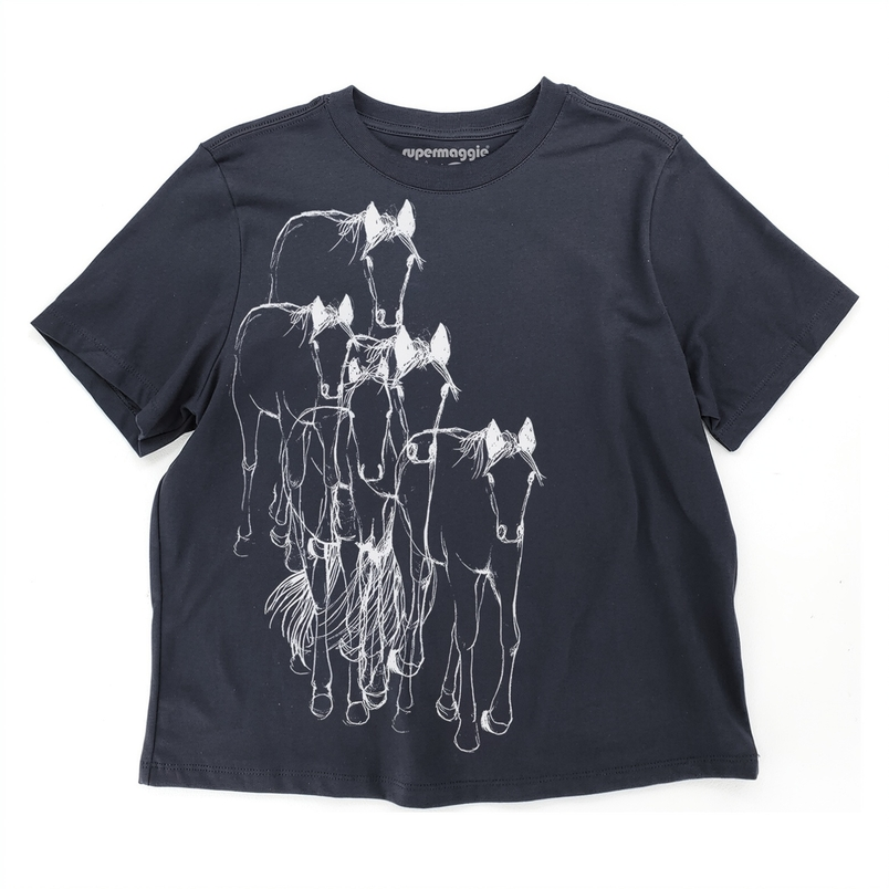 Horses Heavyweight Tee