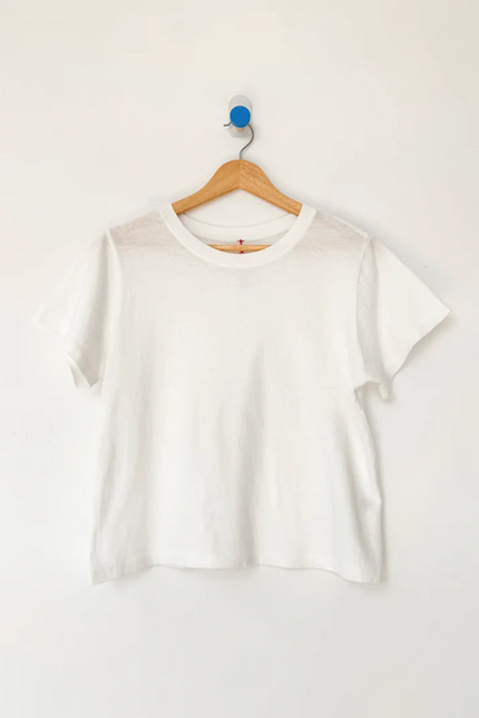 Airy Darling Tee - Vintage White
