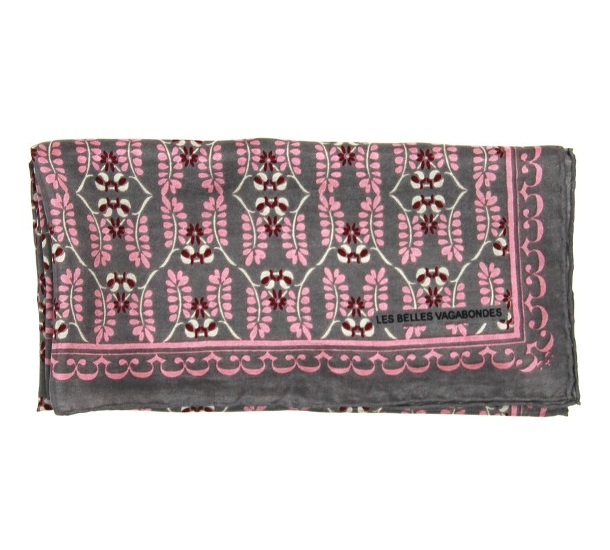 Les Belles Vagabondes 100% Silk Square