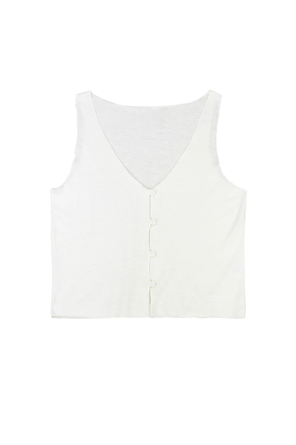 Jungmaven Anacapa Tank - Washed White