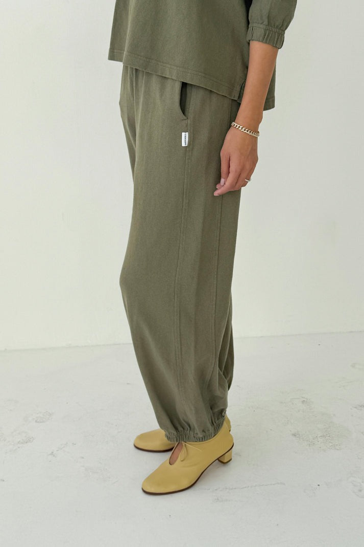 Le Bon Shoppe Balloon Pants - Herb