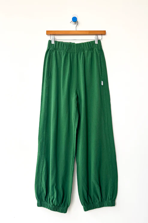 Le Bon Shoppe Balloon Pants - Moss Green