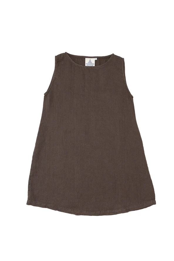 Jungmaven Baez Dress in Coffee Bean