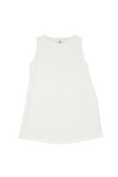 Jungmaven Baez Dress in Washed White