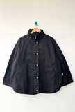 Blair Waxed Cotton Jacket in Black