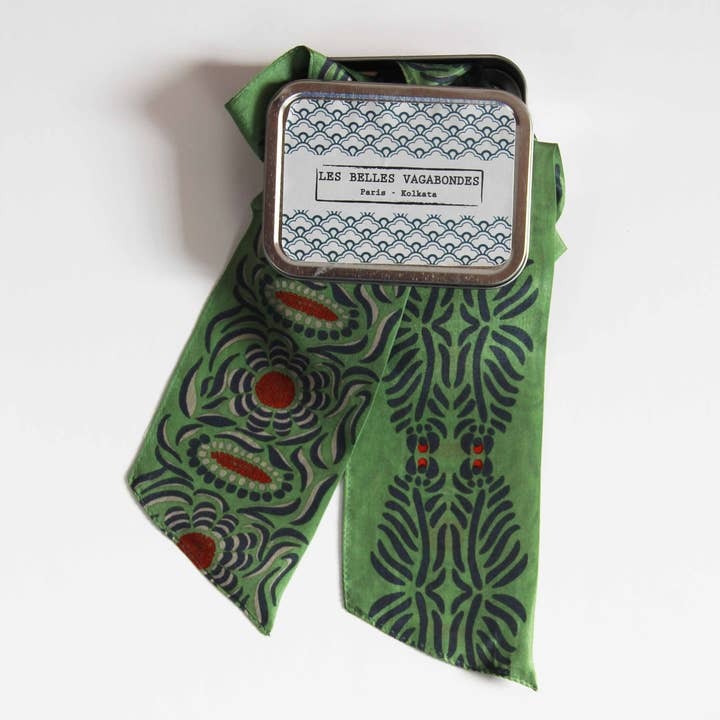 Les Belles Vagabondes 100% Silk Headband