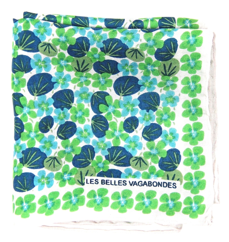 Les Belles Vagabondes 100% Silk Square - Small