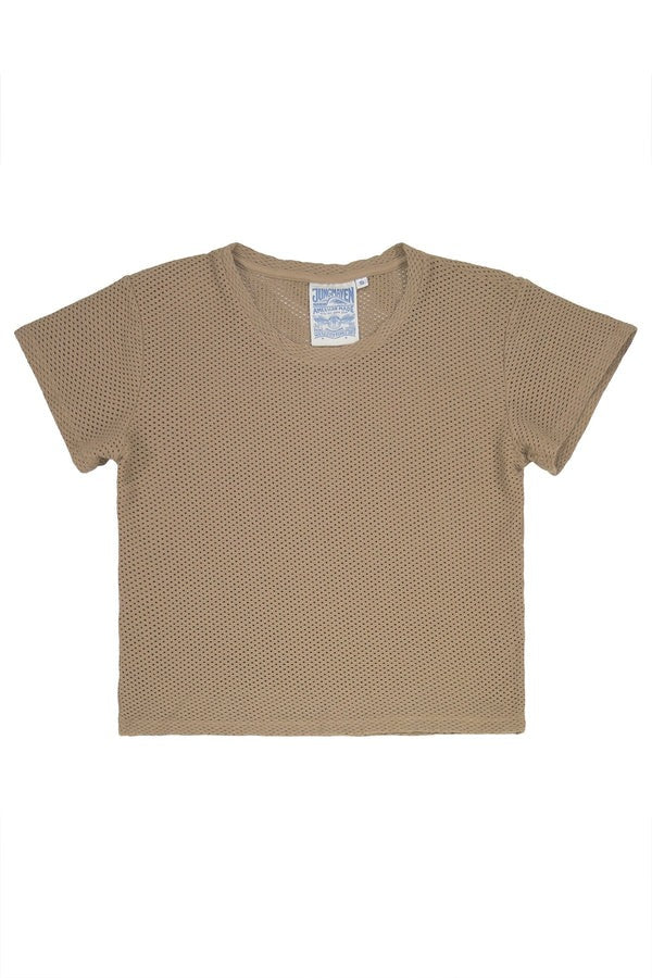 Jungmaven Carmen Cropped Mesh Tee