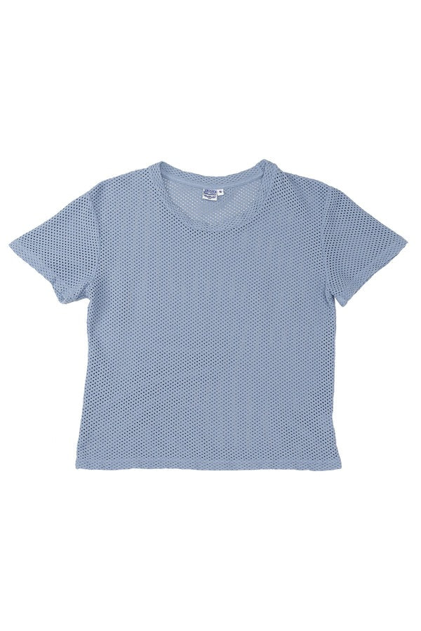 Jungmaven Carmen Cropped Mesh Tee