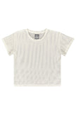 Jungmaven Carmen Cropped Mesh Tee