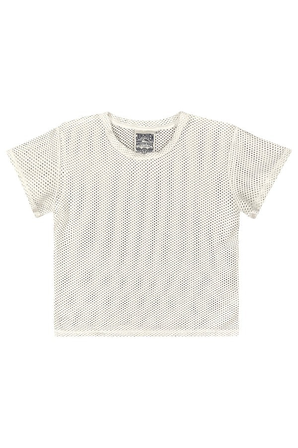 Jungmaven Carmen Cropped Mesh Tee