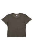 Jungmaven Carmen Cropped Mesh Tee
