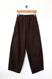 Le Bon Shoppe Corduroy Arc Pants - Chocolate