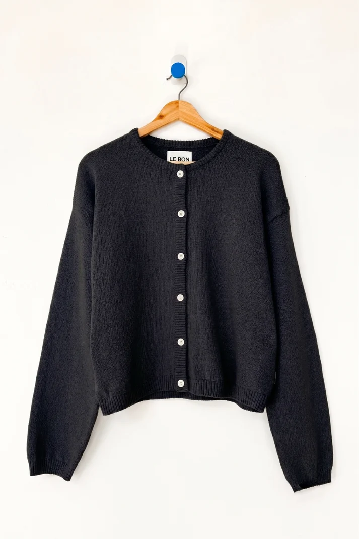 Le Bon Shoppe Leila Cardigan - Black