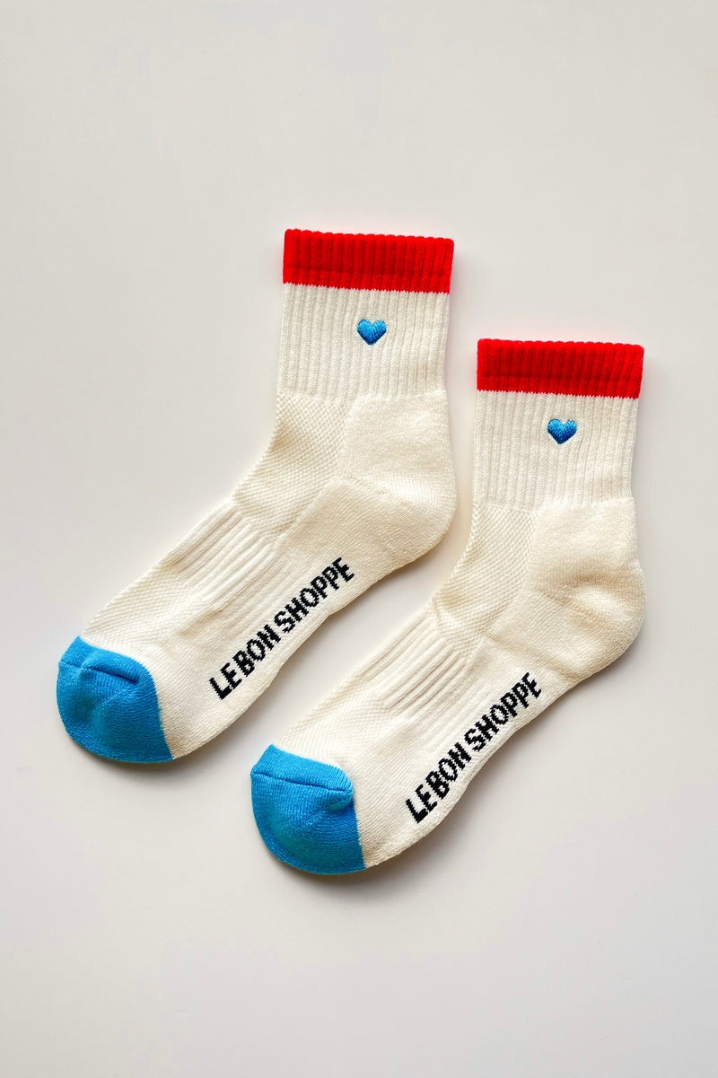 Le Bon Shoppe Embroidered Girlfriend Socks