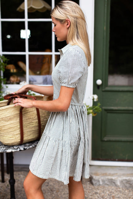 Emerson Fry Marin Dress - Newburyport Stripe