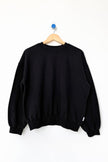 Le Bon Shoppe French Terry Core Sweatshirt - Black