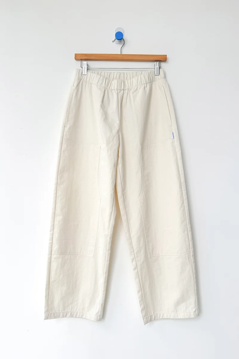 Le Bon Shoppe Gardener's Pants - Ecru