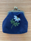 Quince Embroidered Coin Purse - Wildflower