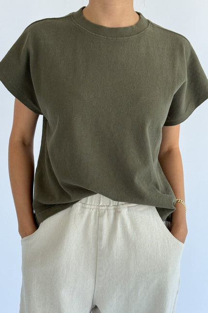 Le Bon Shoppe Jeanne Tee - Olive