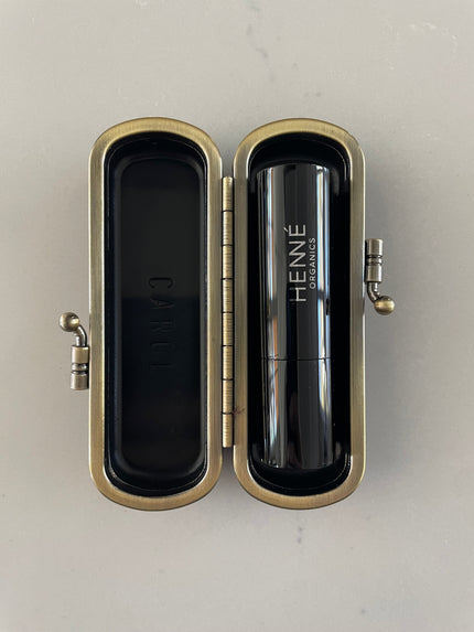 Quince Hand Embroidered Lipstick Case