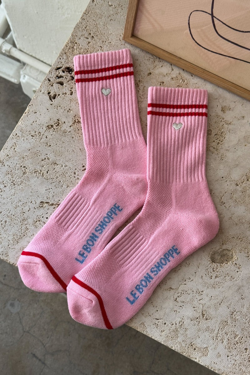 Le Bon Shoppe Embroidered Boyfriend Socks