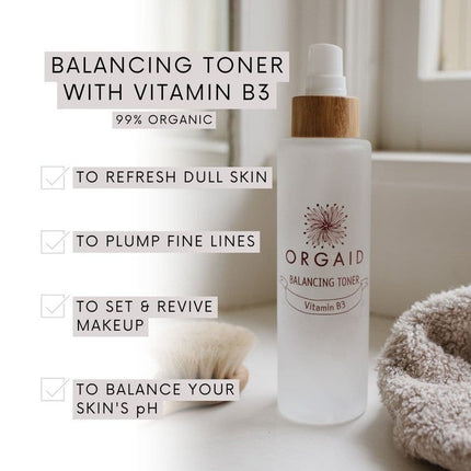 Orgaid Balancing Toner with Vitamin B3